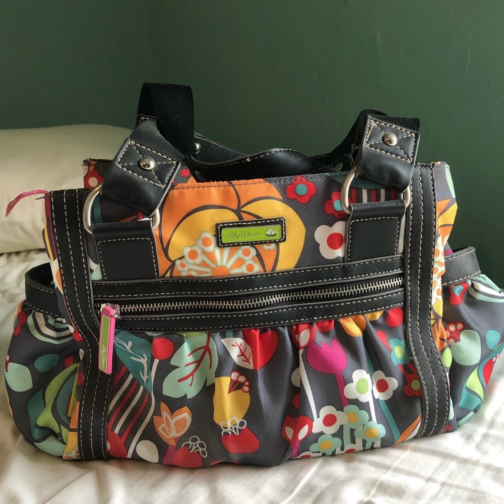 Lily Bloom Landon Triple Section Satchel